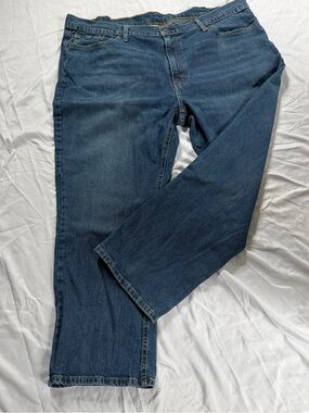 Levi's Men's 541 Straight-Leg Dark Blue Denim Jeans